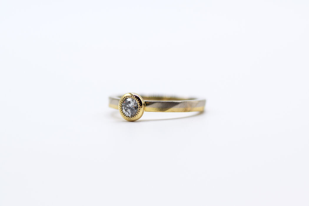 画像7787：ENGAGE RING｜Water reflection engage ring E01